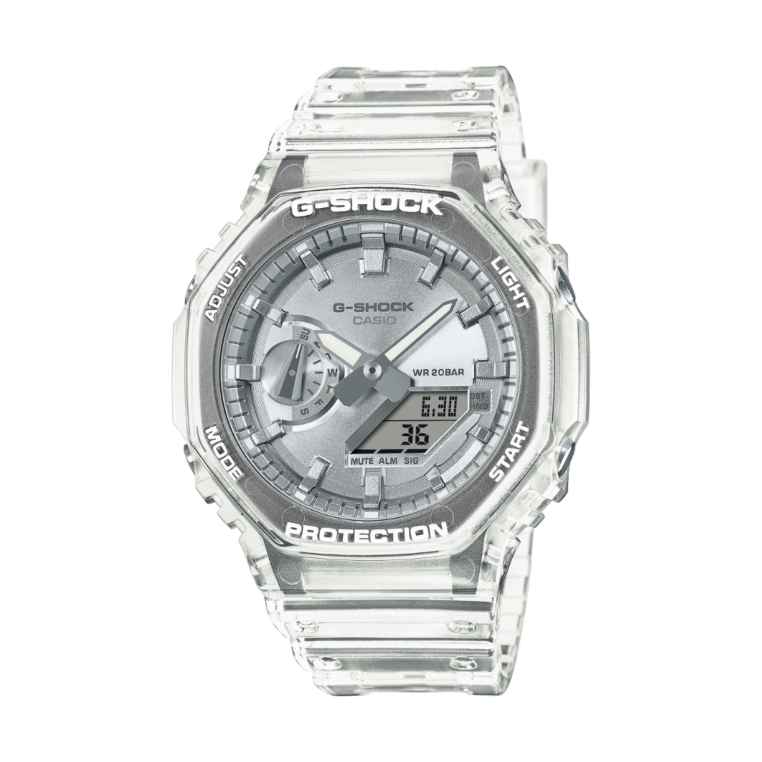 Reloj Análogo Digital Casual Transparente de Hombre - Attenza.net