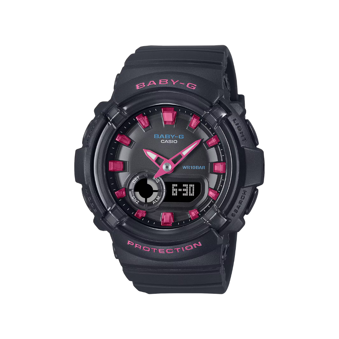 Reloj Análogo-Digital Juvenil Negro de Mujer - Attenza.net