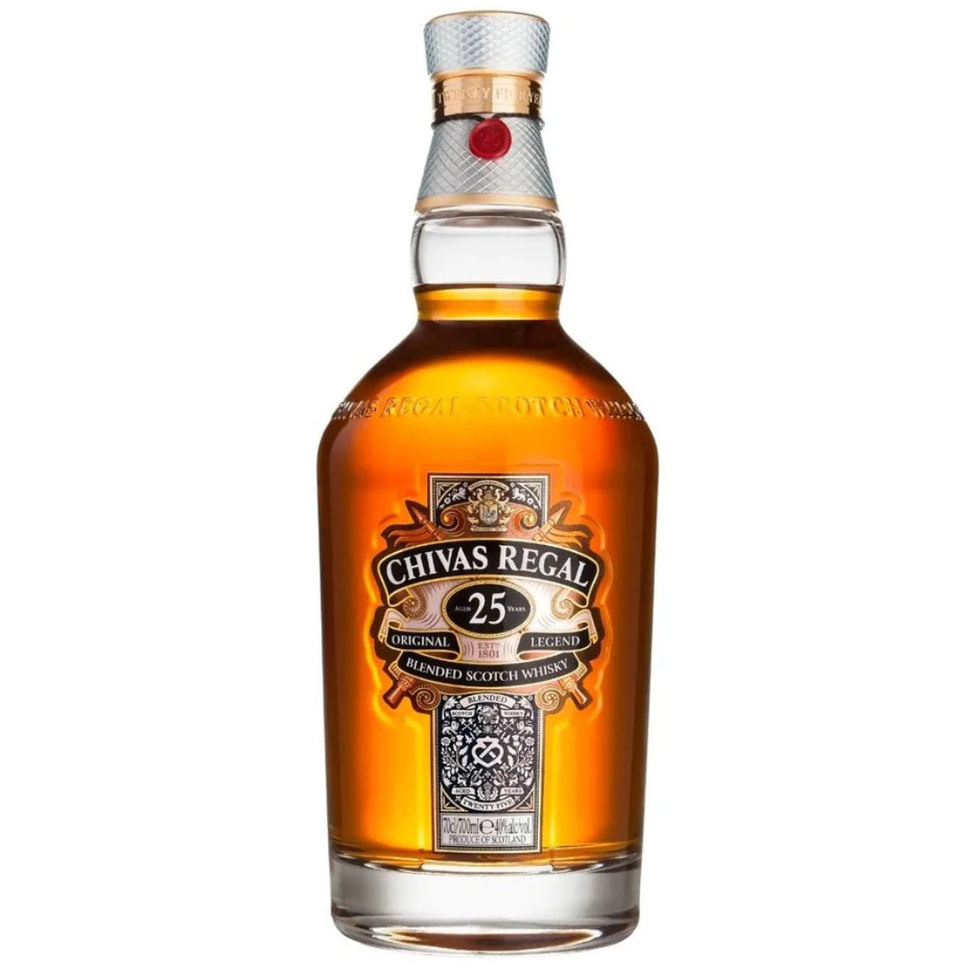 Chivas Regal 25 Years Old Blended Scotch Whisky - Attenza.net