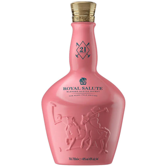 Royal Salute 21 years old Blended Malt Scotch Whisky The Miami Polo Edition - Attenza.net
