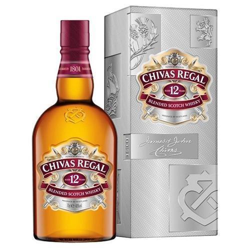 Chivas Regal 12 Years Old Blended Scotch Whisky (3X1000 ml.) - Attenza.net
