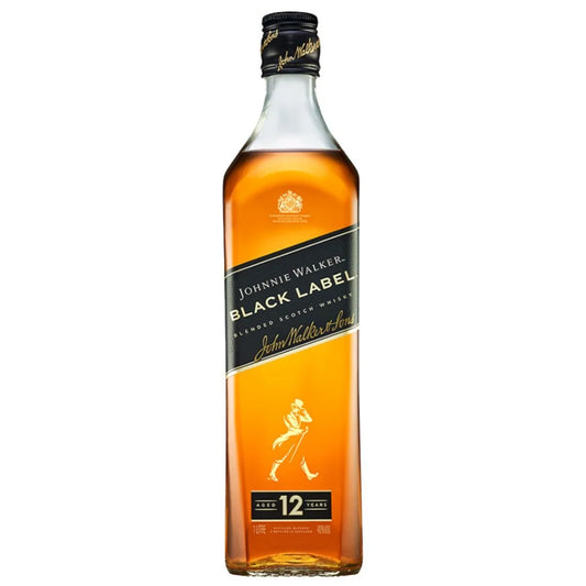 Johnnie Walker Black Label Aged 12 Years Blended Scotch Whisky