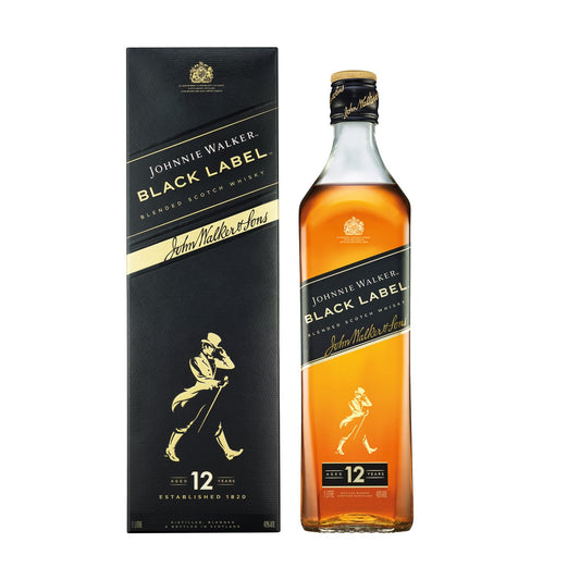 Johnnie Walker Black Label Aged 12 Years Blended Scotch Whisky - Attenza Panamá