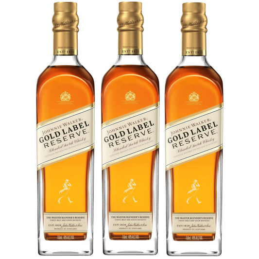 Johnnie Walker Gold Label Reserve Blended Scotch Whisky (3X1000ml.) - Attenza Panamá