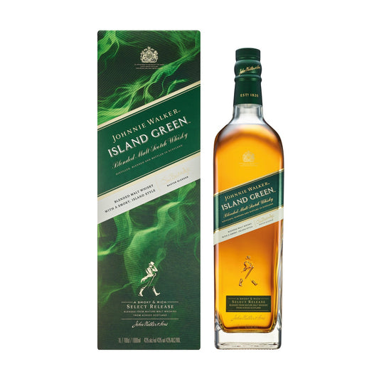 Johnnie Walker Island Green Blended Malt Scotch Whisky - Attenza Panamá