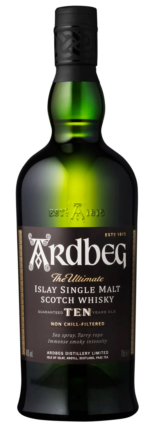 Ardbeg Ten Years Old Islay Single Malt Scotch Whisky