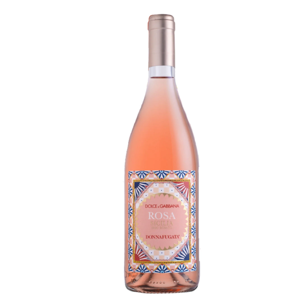 Rosa Dolce&Gabbana e Donnafugata - SICILIA Doc Rosado Estuche único - Attenza Panamá