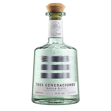 Tequila Tres Generaciones Plata