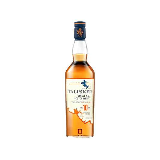 Talisker 10 Year Old Single Malt Scotch Whisky - Attenza.net