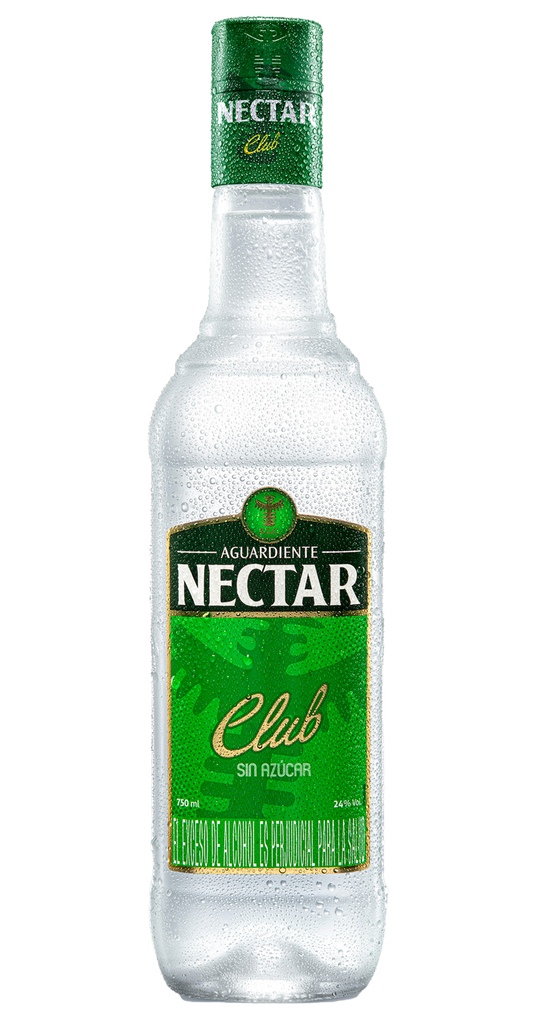 Aguardiente Nectar Club sin azúcar