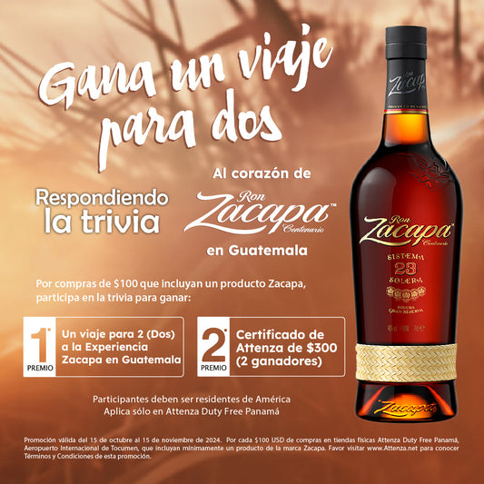 Zacapa Edición Negra Rum - Attenza.net