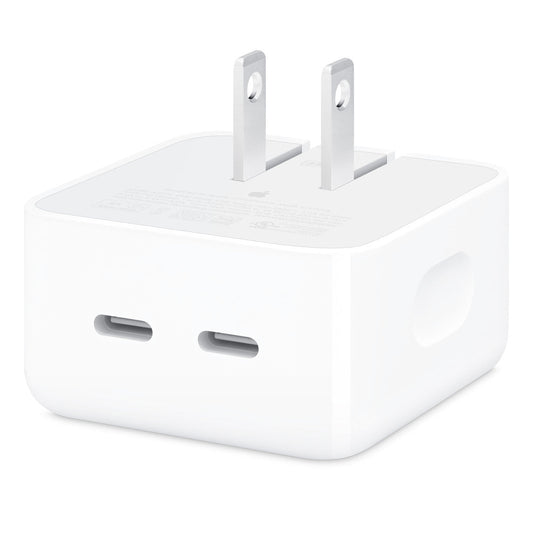 Apple Adaptador de Corriente USB-C Compacto de 35W con Dos Puertos - Attenza Panamá