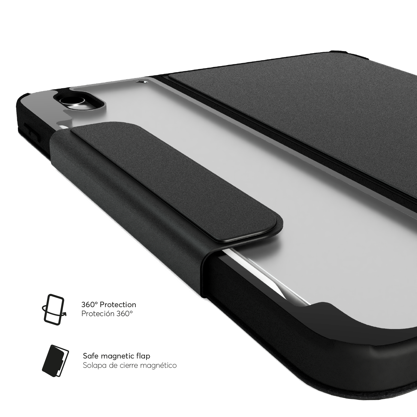SafeCase Click Royal Black para iPad Air 11
