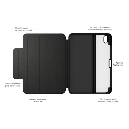 SafeCase Click Royal Black para iPad Air 11