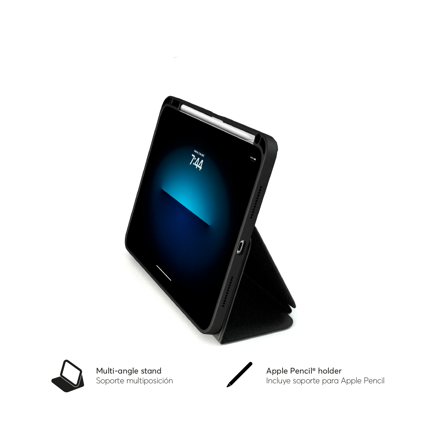 SafeCase Click Royal Black para iPad Air 11