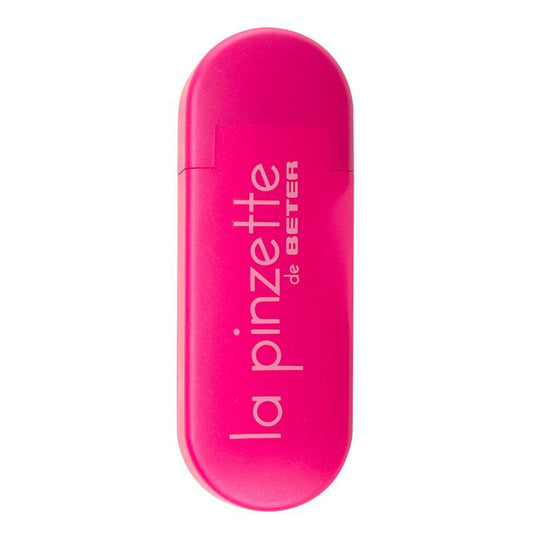 La pinzette: Pinza de punta oblicua con luz y espejo