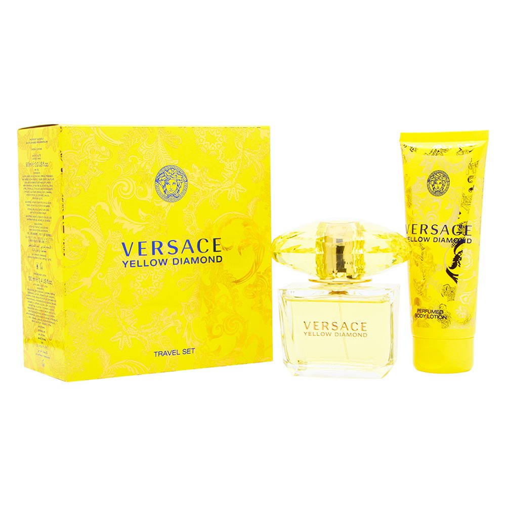 Versace Yellow Diamond Perfume Set - Attenza Panamá