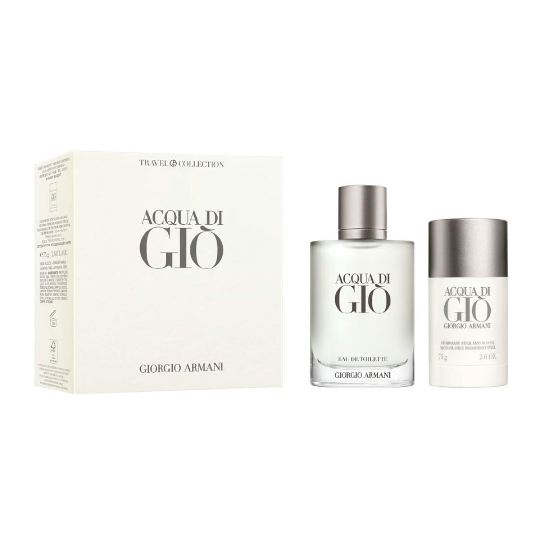 Armani Set: Acqua di Giò pour Homme Eau de Toilette. + Deodorant Stick. - Attenza.net