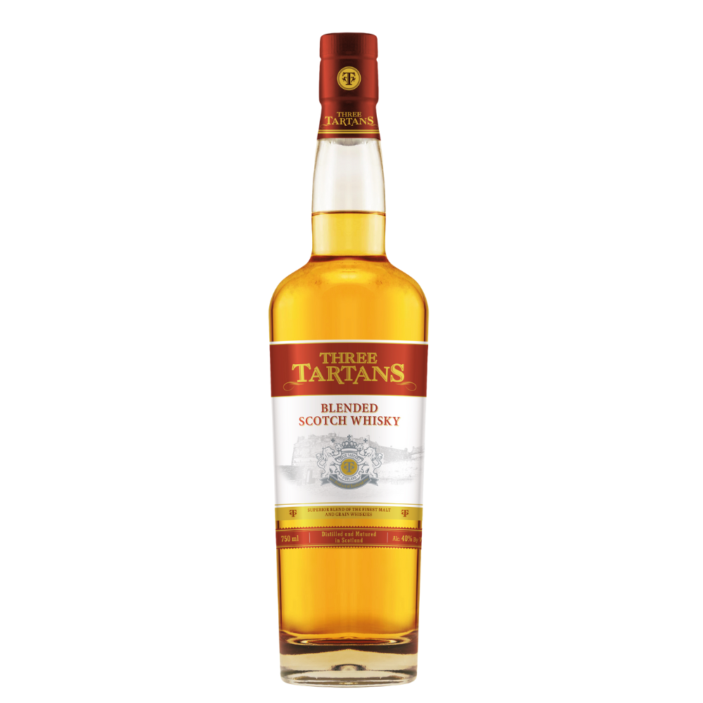 Three Tartans Blended Scotch Whisky - Attenza.net