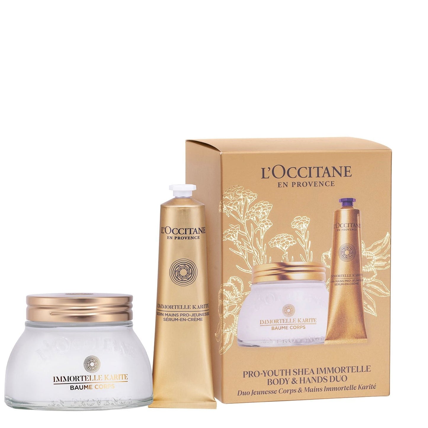 Pro-Youth Shea Immortelle Body and Hands Duo - Attenza.net
