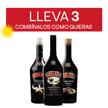 ANY 3 Baileys Irish Cream y Sabores