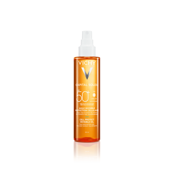 Vichy Capital Soleil Cell Protect Invisible Oil SPF50+ - Attenza.net
