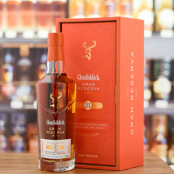 Glenfiddich® Gran Reserva aged 21 Years Old Single Malt Scotch Whisky - Attenza.net