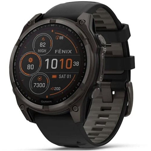 Compre Online: FENIX® 8 – 47 MM, SOLAR SAPPHIRE, CARBON GRAY DLC