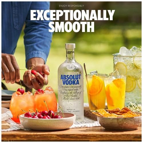 Compre Online: ABSOLUT® VODKA SWEDISH VODKA 1000 ML - Attenza Duty