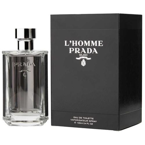PRADA L'Homme Prada 100ml 香水 Compre Online: L'HOMME PRADA EAU DE TOILETTE 100ML - Attenza Duty Free